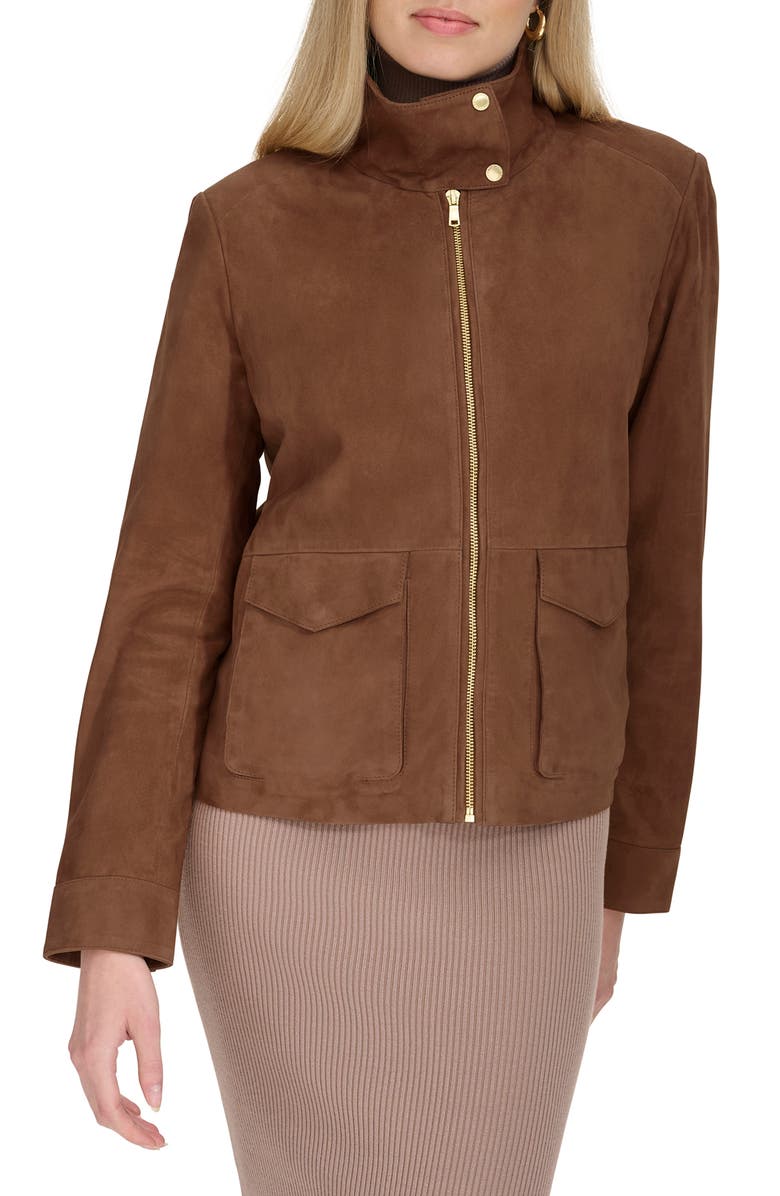 Cole Haan Suede Jacket, Main, color,