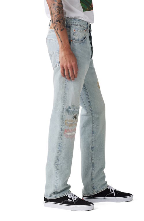 Levi's® Skateboarding™ Rip & Repair Baggy Jeans In Blue