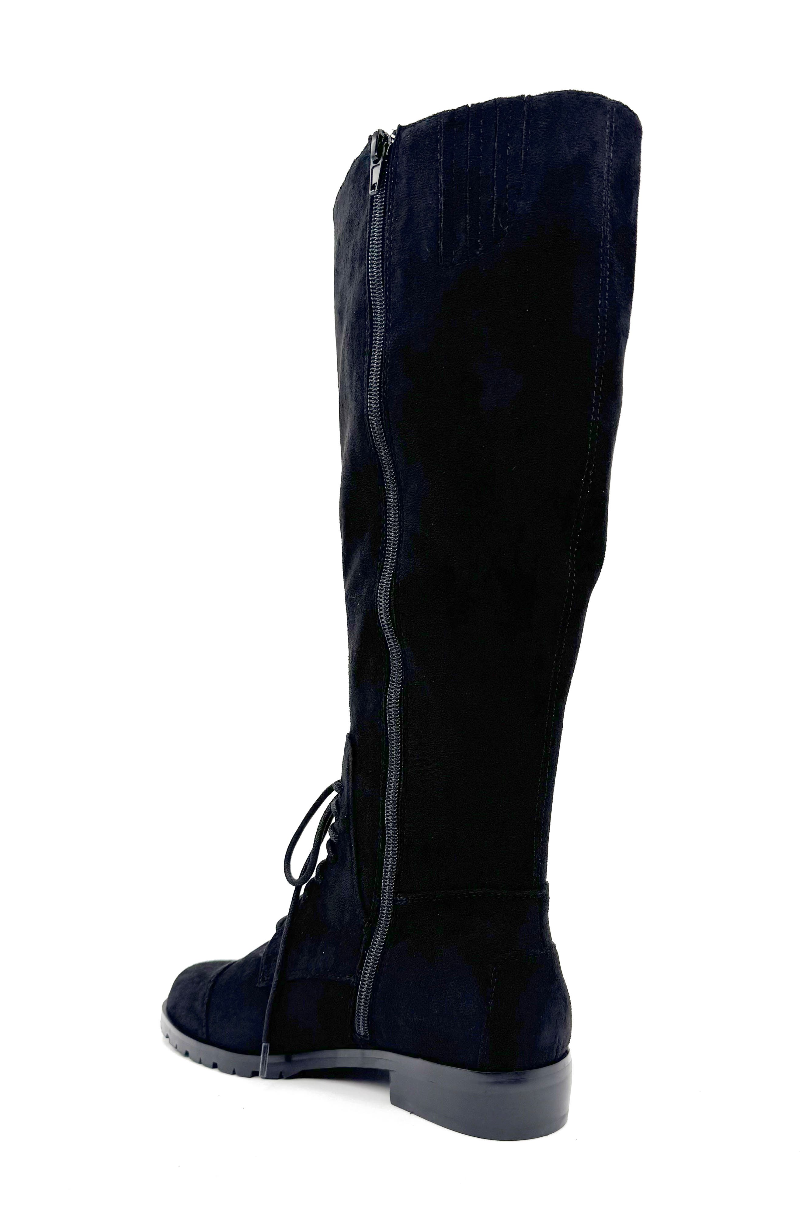 CHELSEA CREW Midnight Tall Boot, Alternate, color, Black Micro