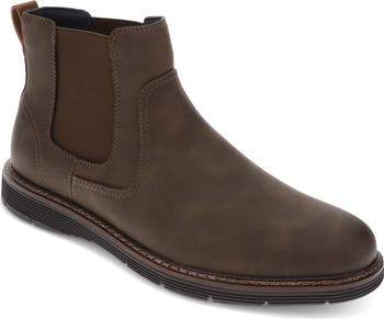 Dockers Dylan Stivali Chelsea Uomo – Pelle Sintetica, Suola TPR, Plantare Supreme Comfort