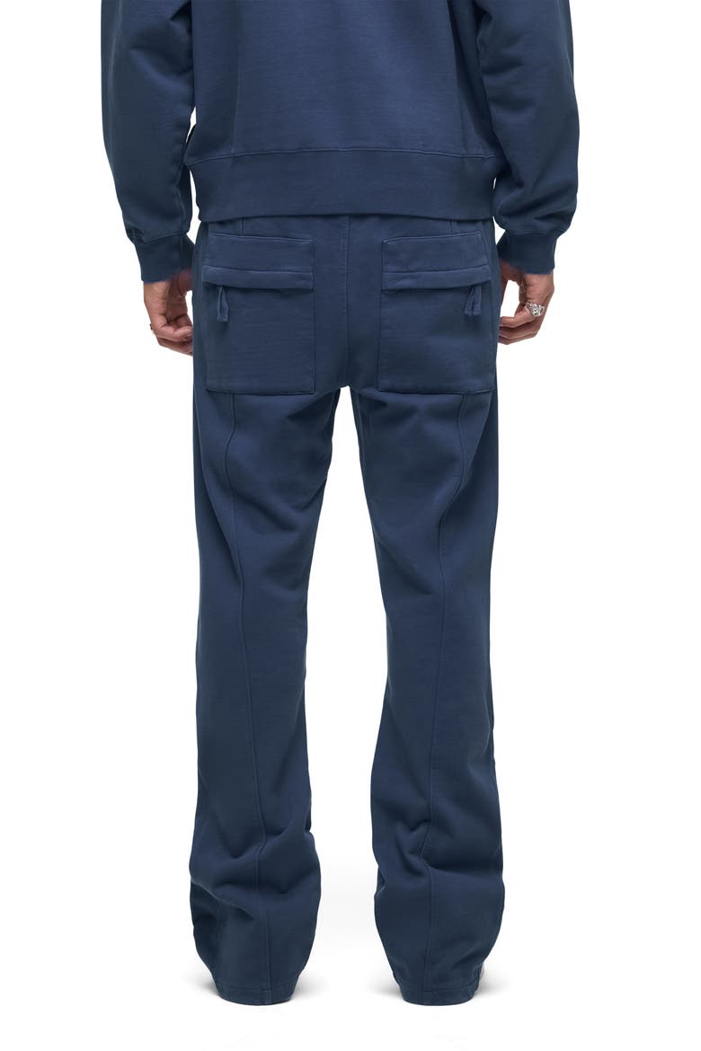 Passion Kick Flare Sweatpants, Alternate, color, AZUL