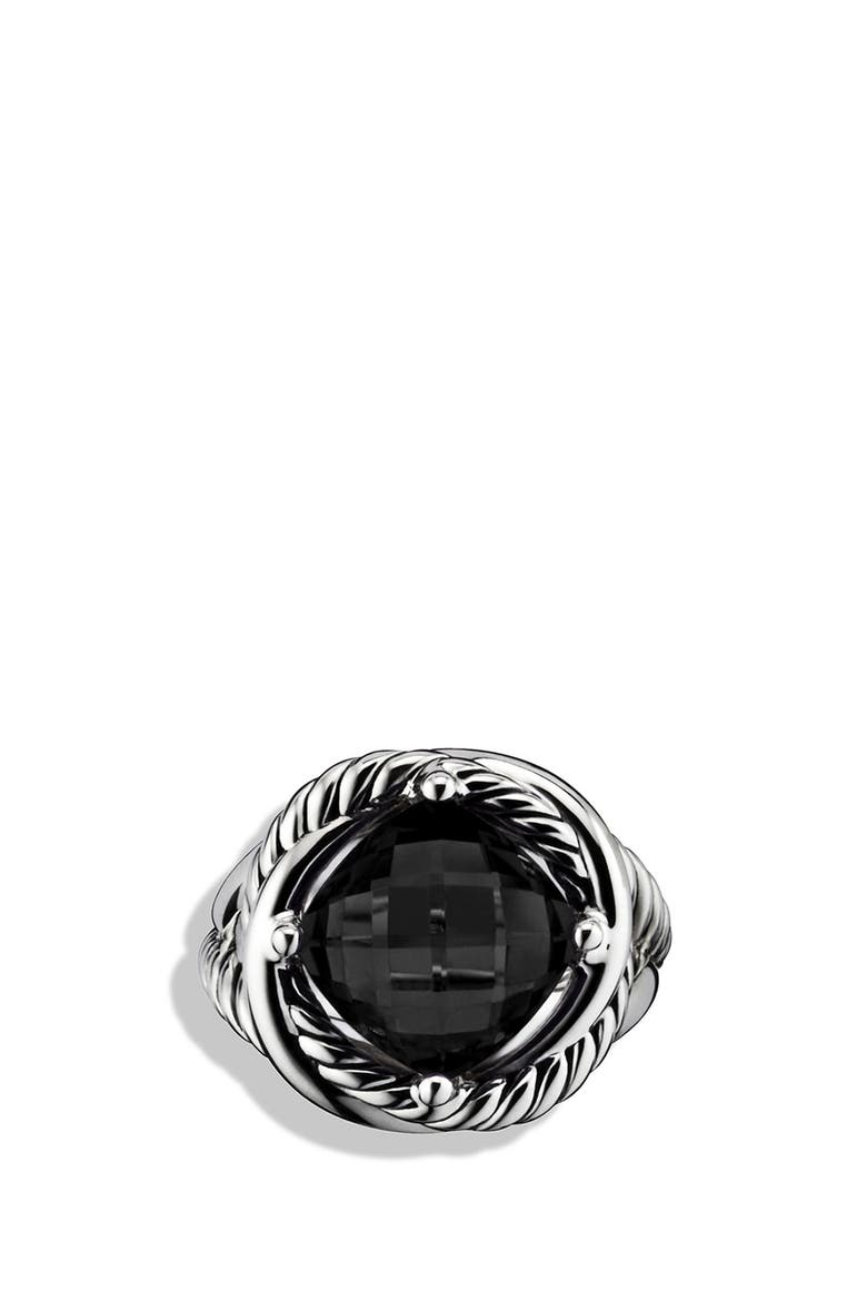 'Infinity' Ring, Alternate, color, BLACK ONYX