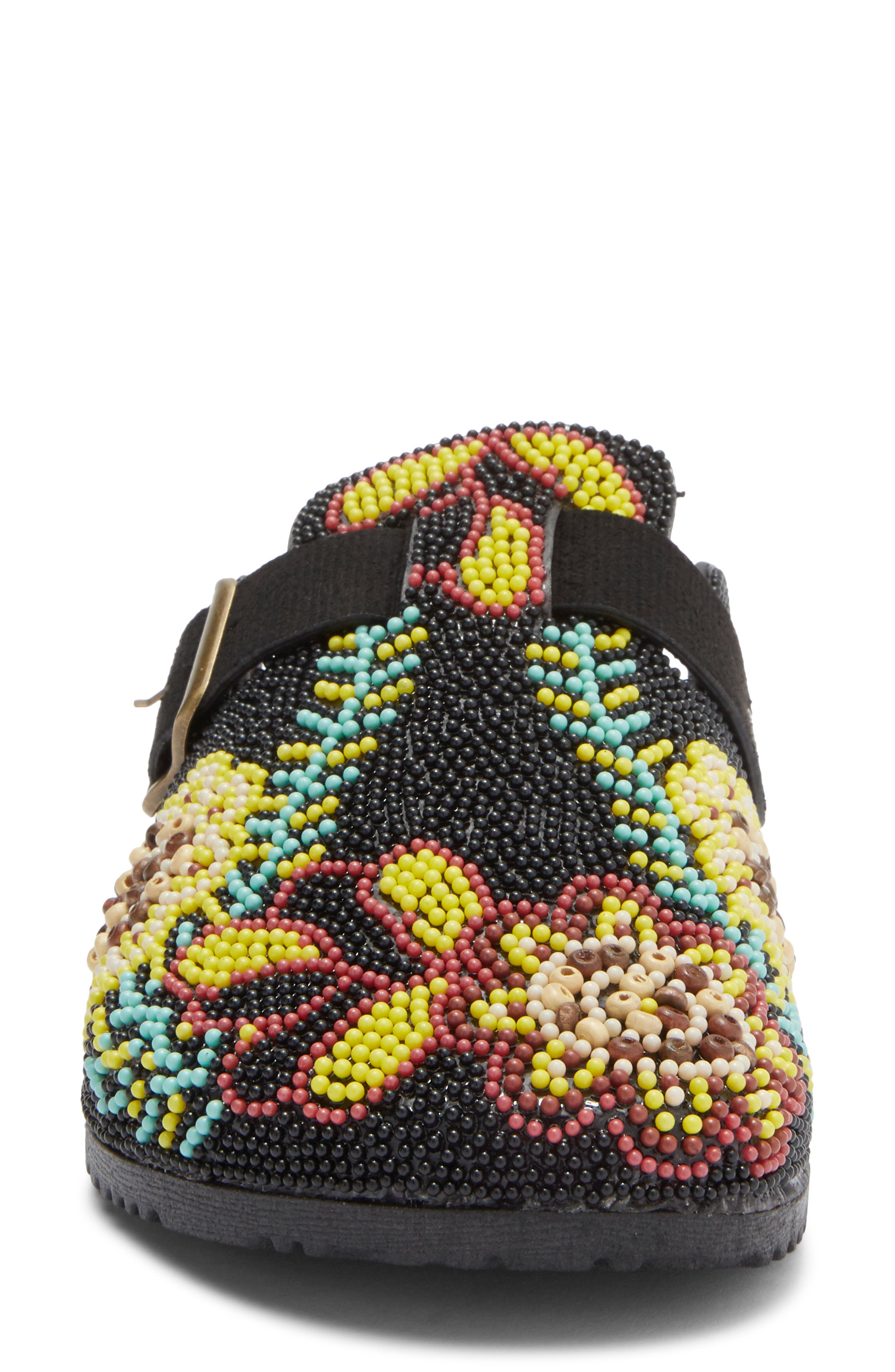 WILD DIVA LOUNGE Matcha Embroidered Mule, Alternate, color, 