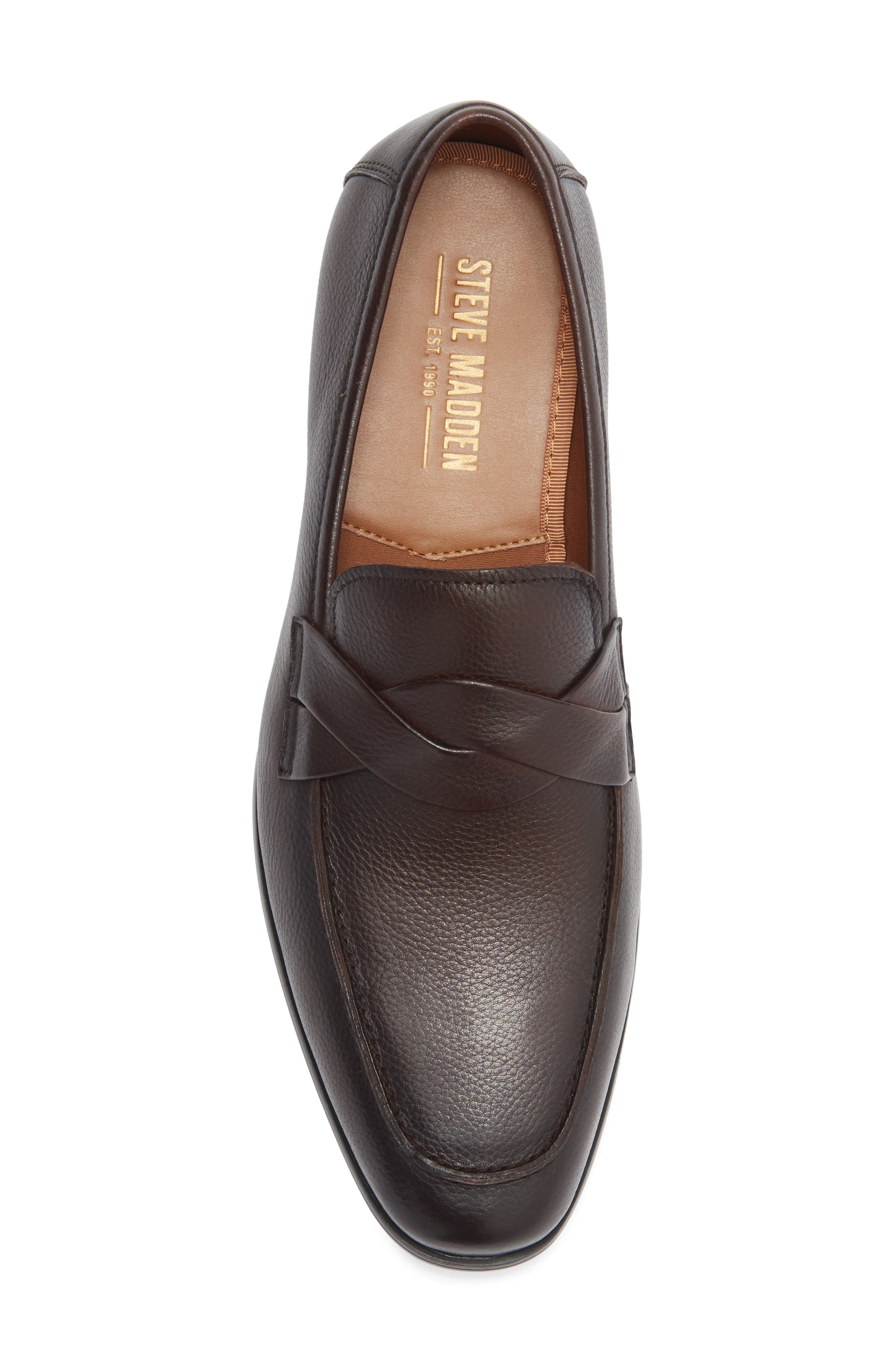 Chevoit Loafer, Alternate, color, BROWN