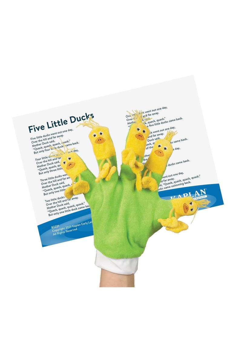 Kaplan Early Learning Company Hand Gloves - Set of 3 Storybook Favorites, Alternate, color, Multicolored