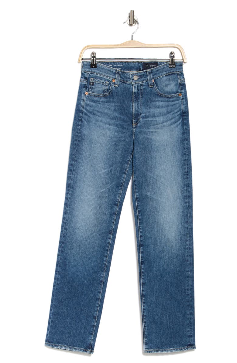 AG Saige Ankle Straight Leg Jeans, Alternate, color, 