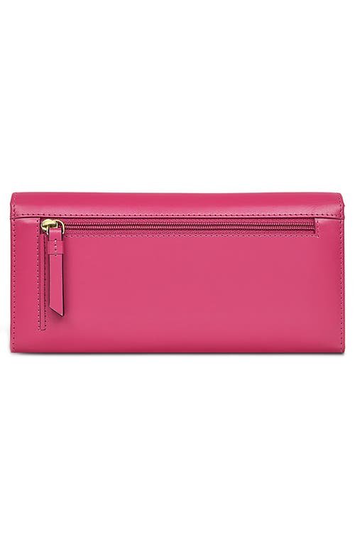 Radley London Magic Carousel Leather Wallet In Coulis