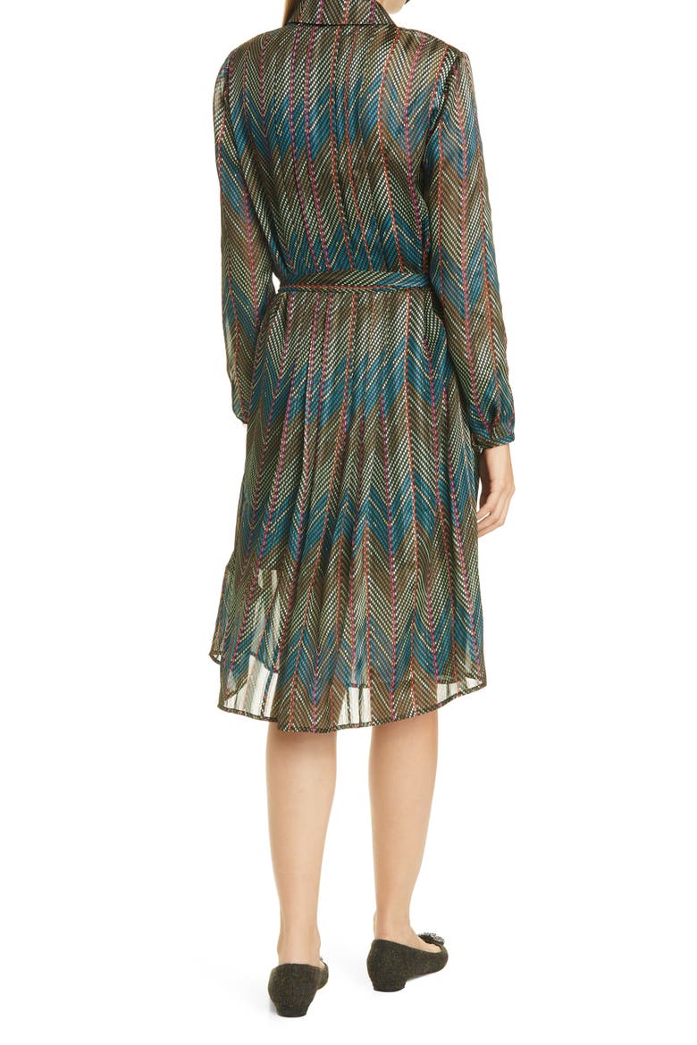 Saphy Shirt Dress, Alternate, color, KHAKI