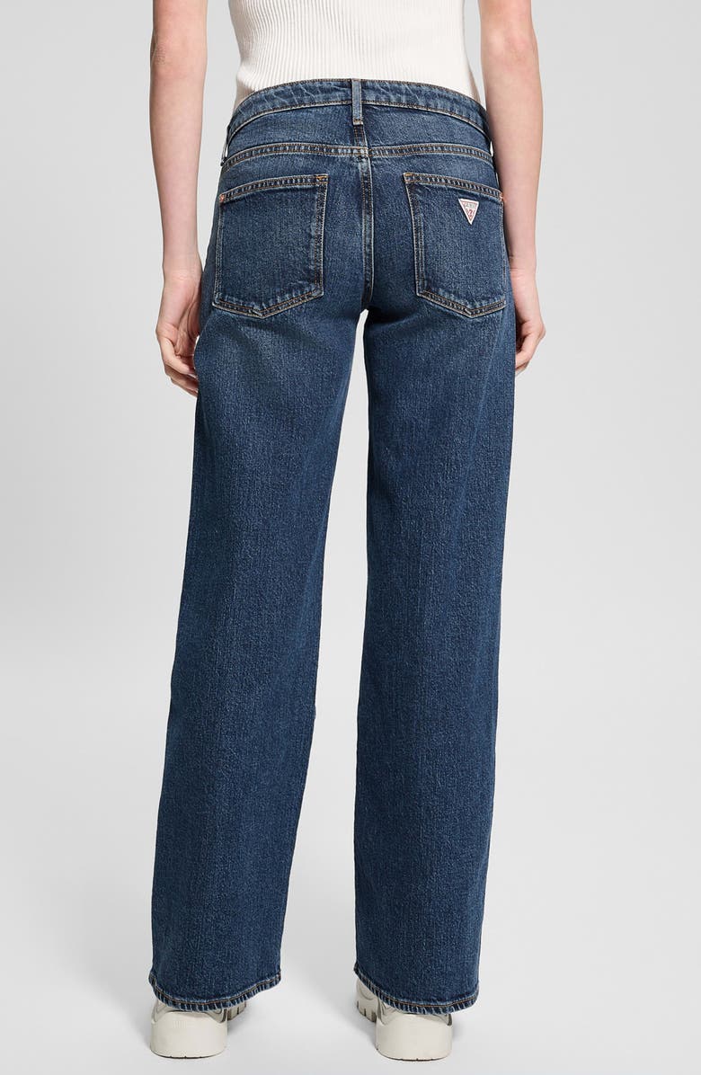 GUESS Low Rise Slouchy Straight Leg Jeans, Alternate, color,