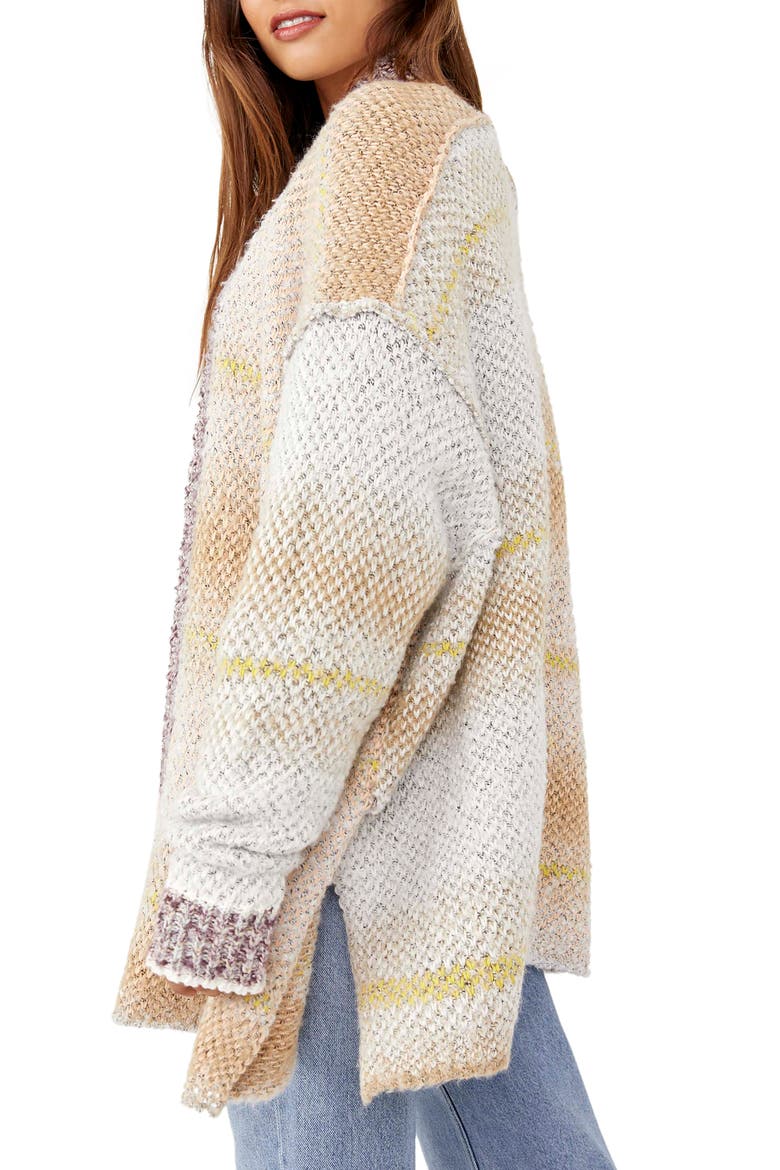 Daydreamer Cardigan, Alternate, color, ANGEL FOOD COMBO