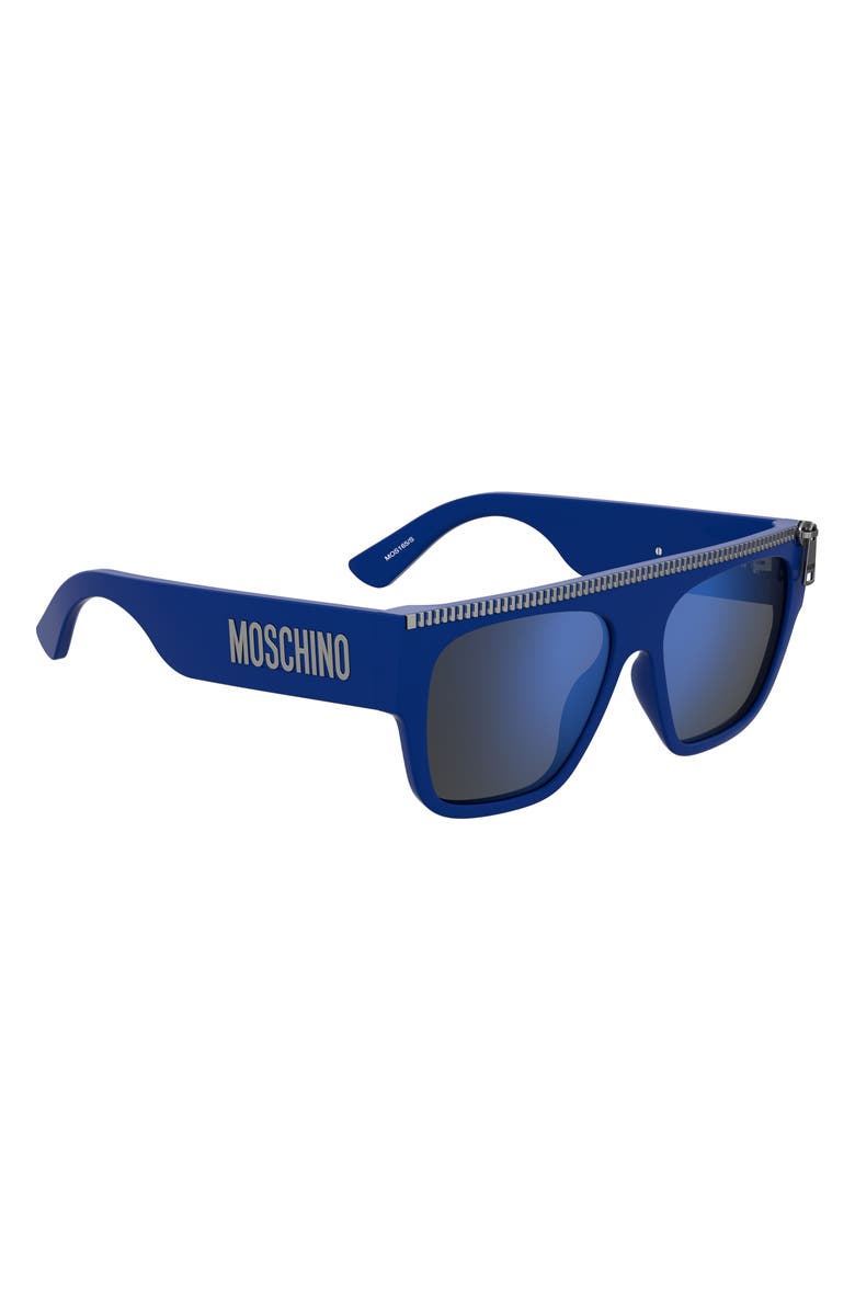 Moschino 56mm Square Sunglasses, Alternate, color, 