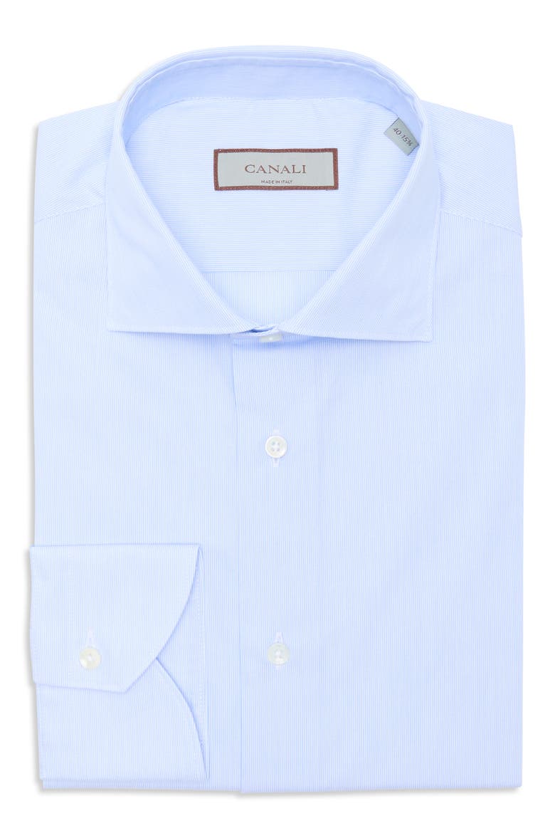 Cotton Dress Shirt, Alternate, color, LIGHT BLUE