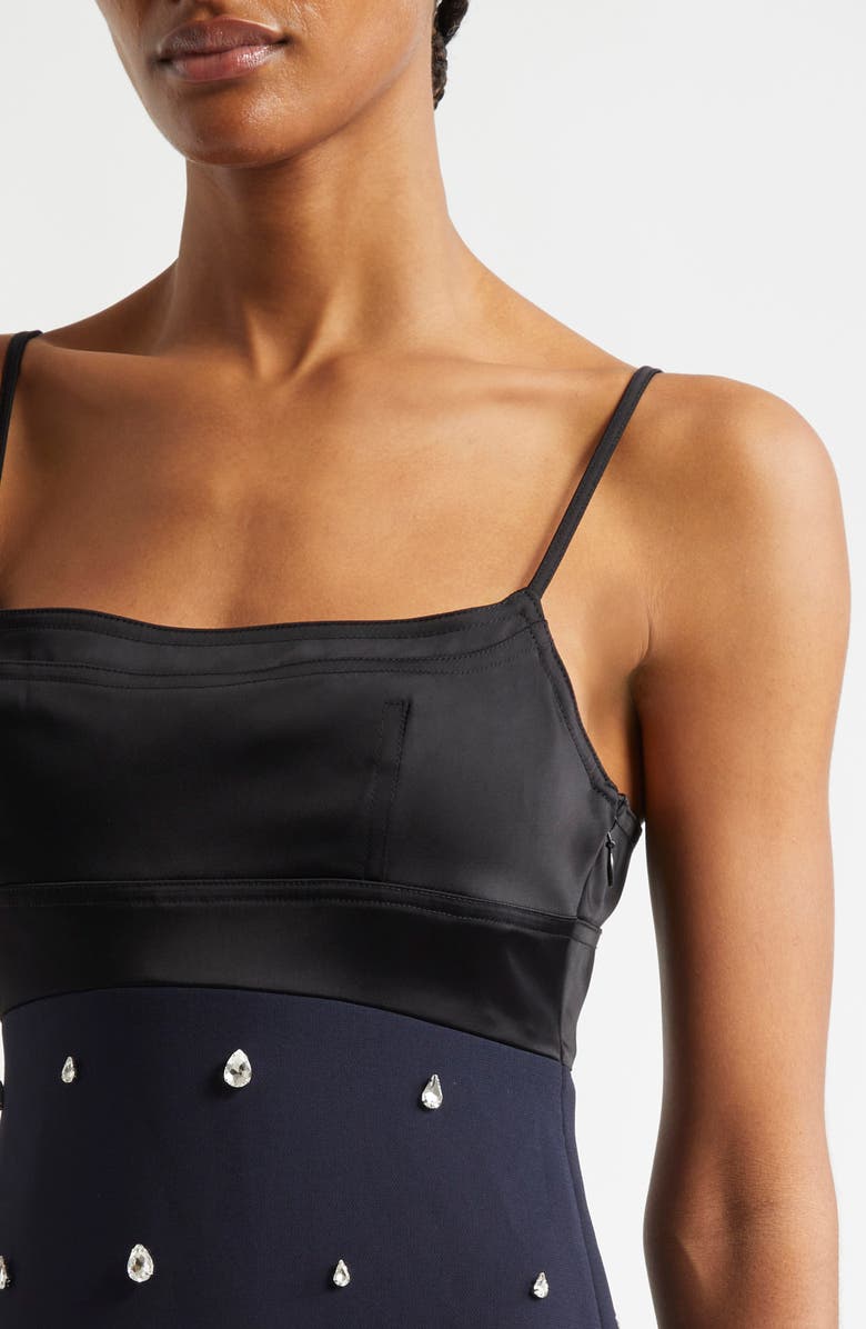 A.L.C. Alana Rhinestone Slipdress, Alternate, color, 