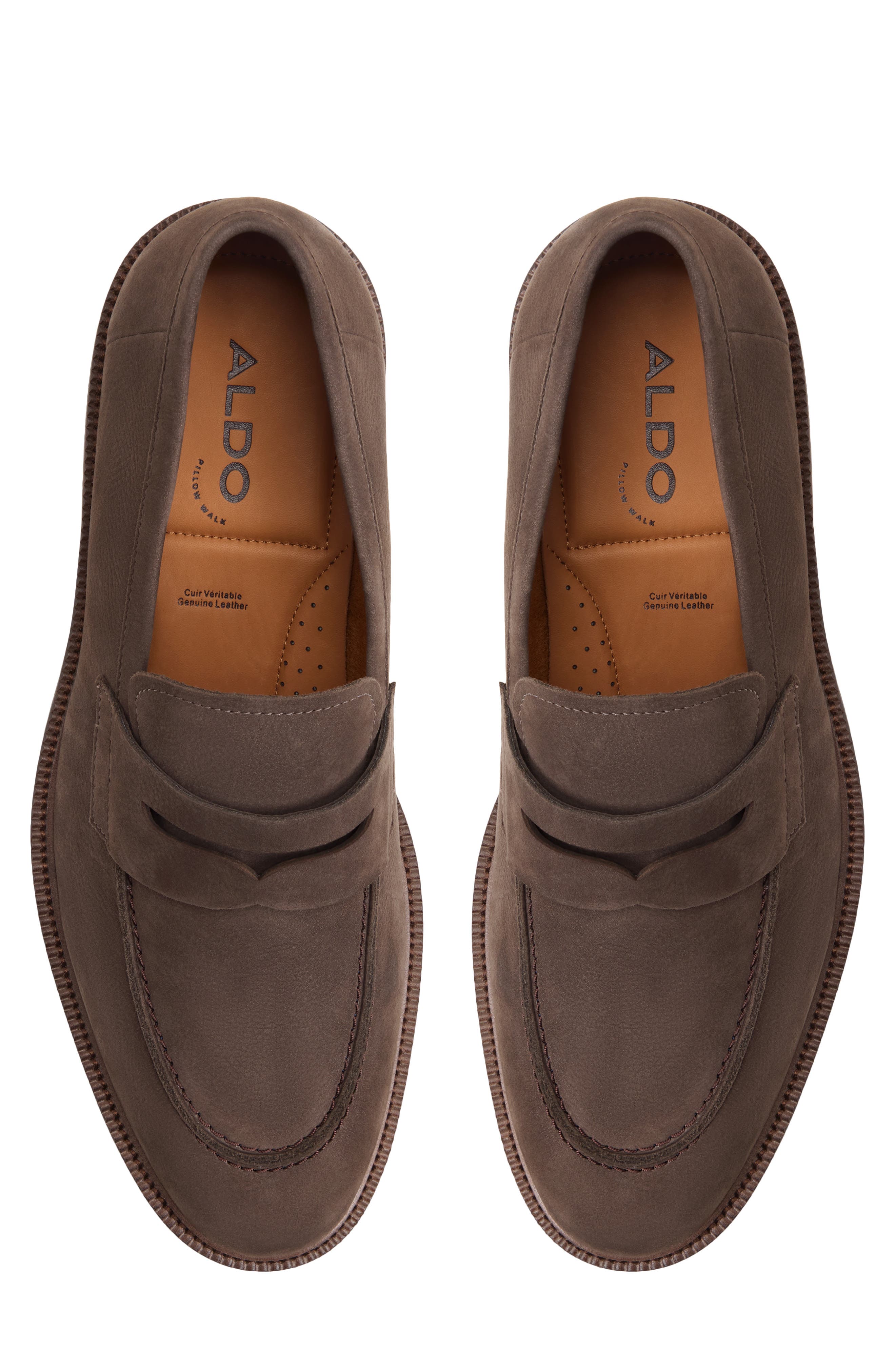 Fenson Leather Penny Loafer, Alternate, color, BROWN