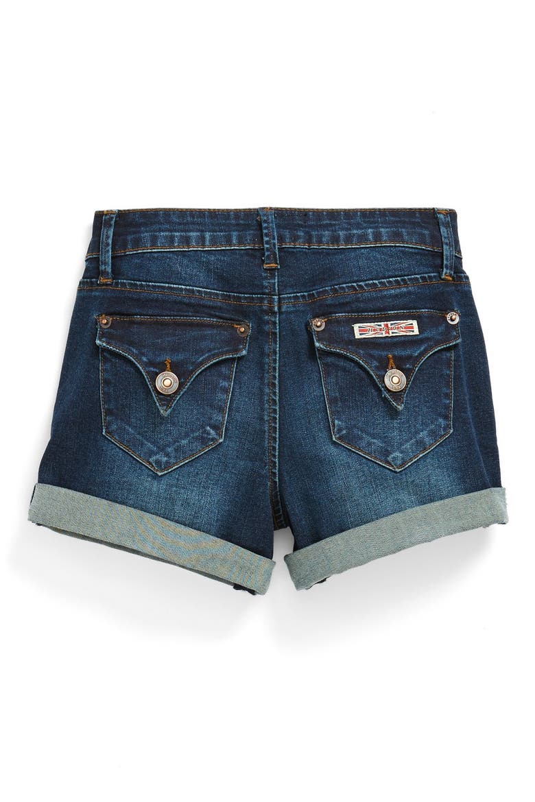 Hudson Kids Roll Cuff Shorts, Alternate, color, BLUE