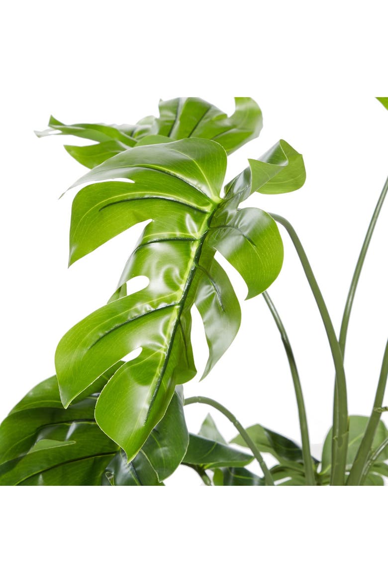 Monstera Artificial Decorative Foliage - 53" - Green, Alternate, color, MULTI