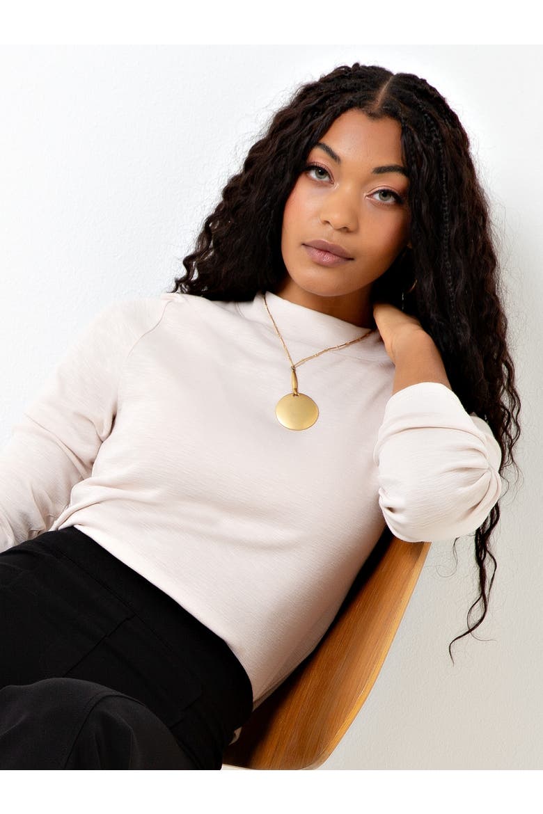 Long Sleeve Knit Top, Alternate, color, Pink Shadow
