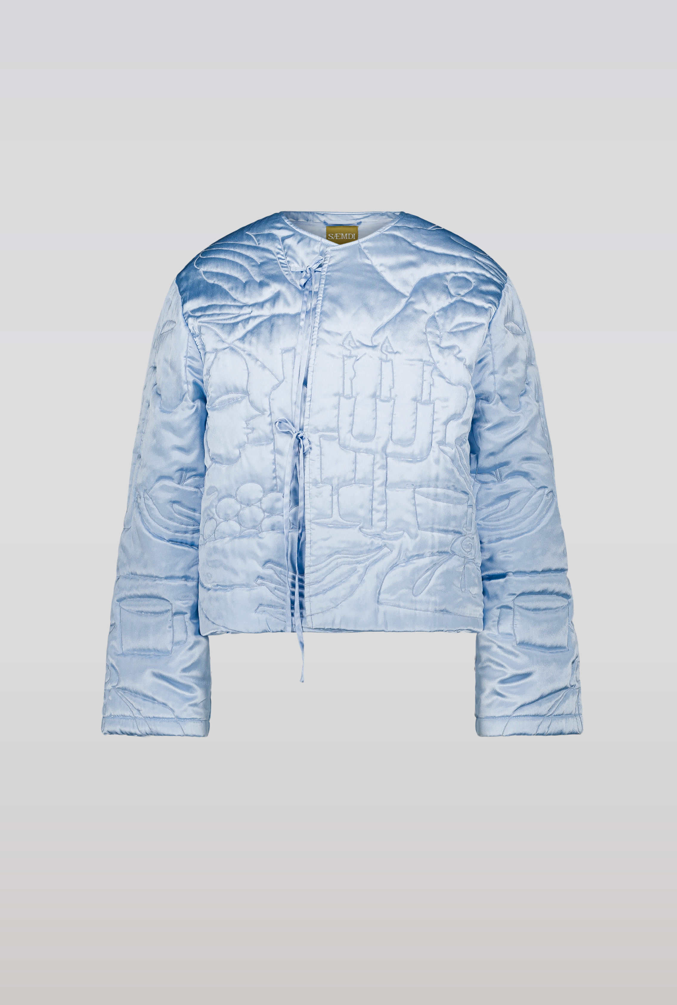 Padded Embroidery Jacket