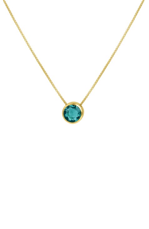 Green-blue necklace deals