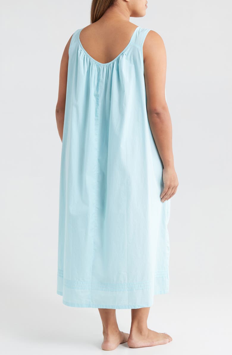 Nordstrom Classic Sleeveless Cotton Nightgown, Alternate, color, 
