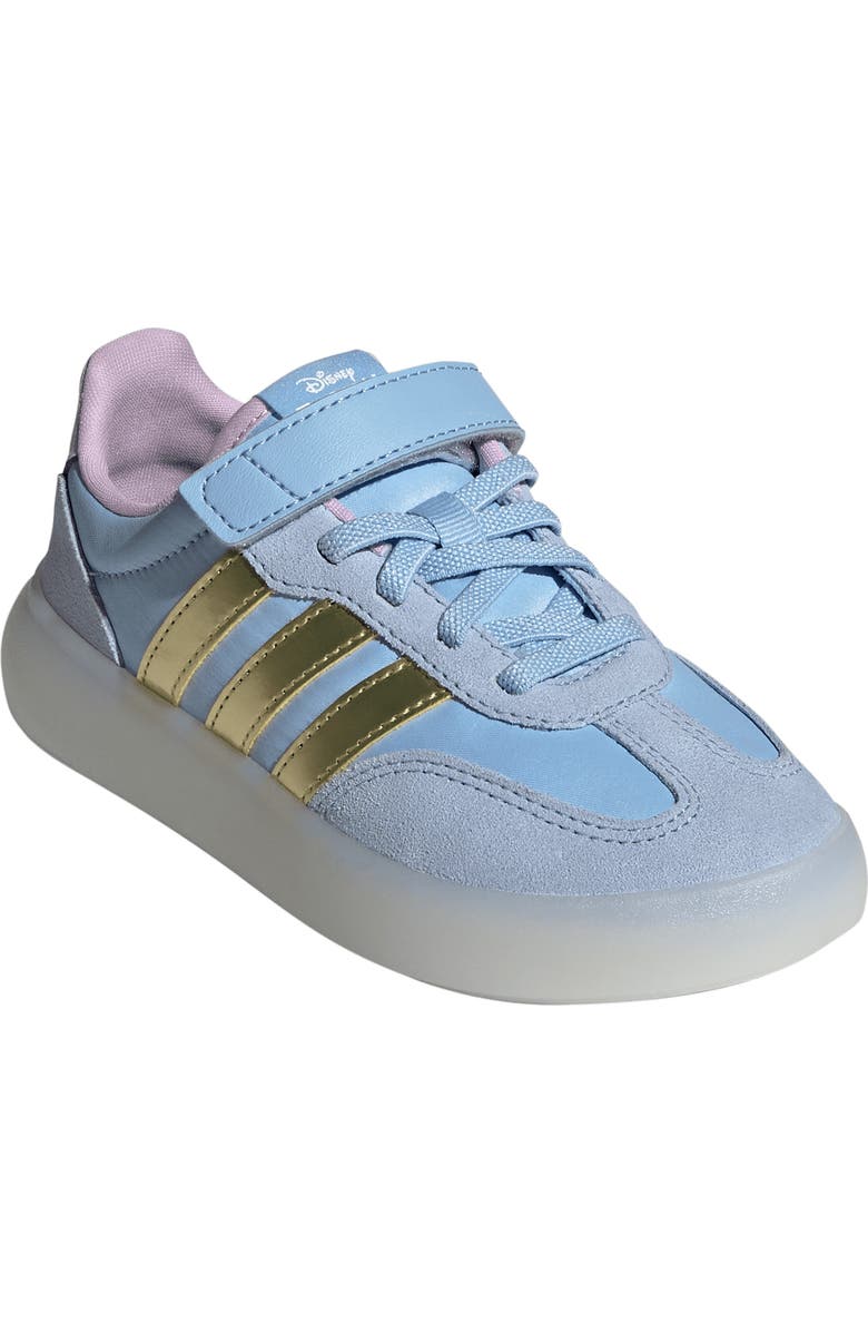 adidas Kids' Barreda Decode Sneaker, Main, color, Glow Blue/ Gold Met./ Lavender