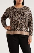 NORDSTROM RACK Crewneck Jacquard Sweater