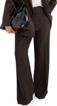 MANGO Pinstripe Pants