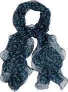 Lauren Ralph Lauren Spring Ditsy Double Ruffle Scarf