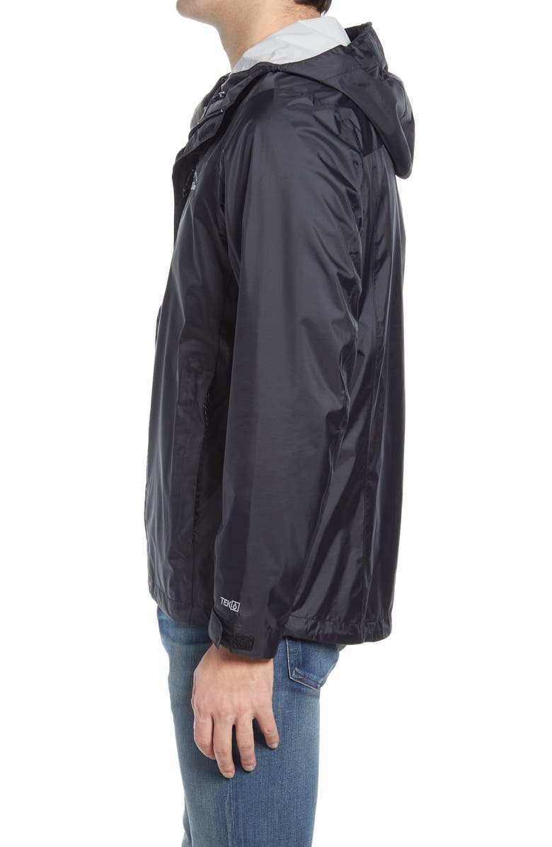 L.L.Bean Trail Model Waterproof Rain Jacket, Alternate, color, Black