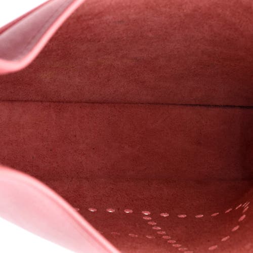 Pre-owned Hermes Hermes Evelyne Bag Gen Iii Epsom Pm In Pink