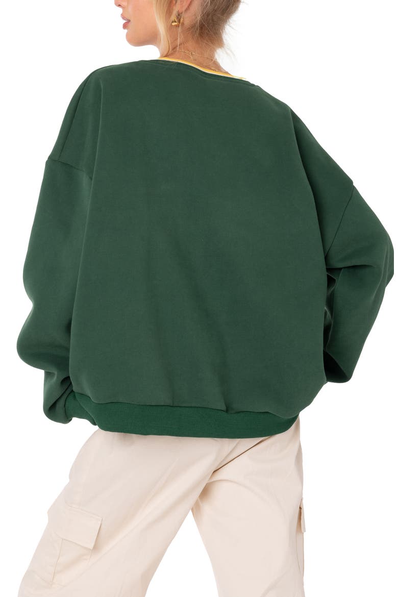 Dallas Sweatshirt, Alternate, color, GREEN
