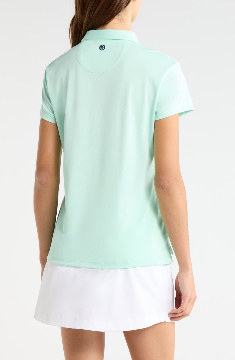 Swannies Ava Short Sleeve Performance Golf Polo, Alternate, color, Mint
