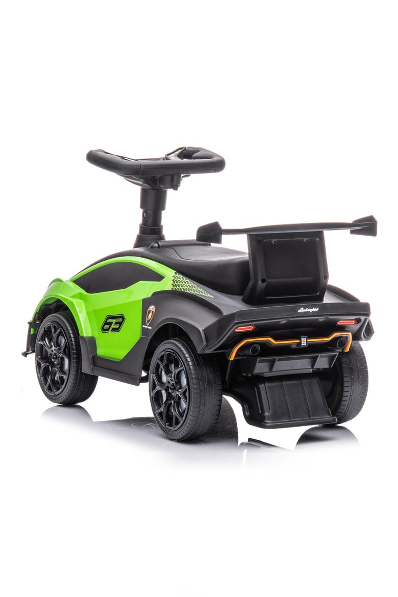 Lamborghini SCV Push Car, Alternate, color, GREEN