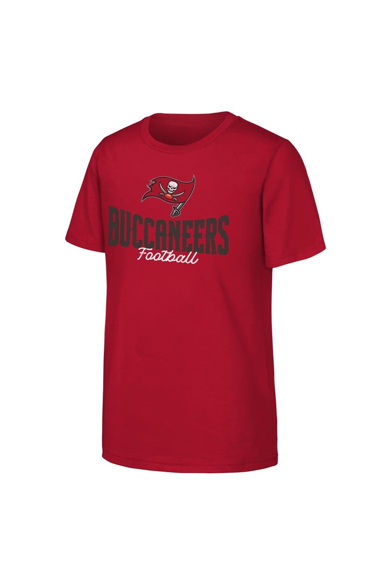 Youth Outerstuff  Red Tampa Bay Buccaneers Top Pick T-Shirt, Alternate, color, Red