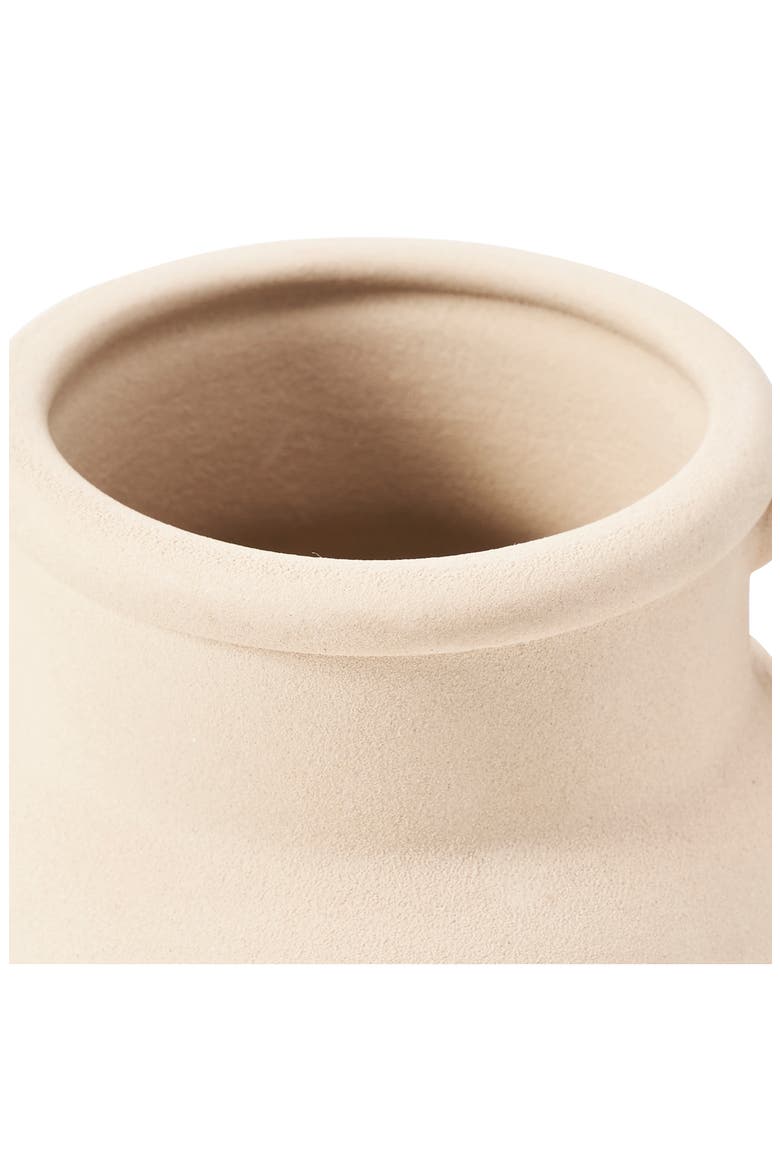Centola Stoneware Vase, Alternate, color, MATTE BEIGE