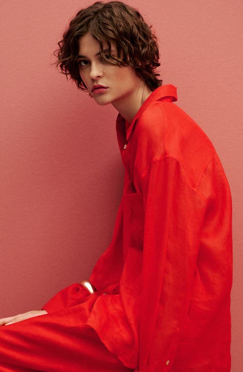 Shop Mango Chest Pocket Shirt