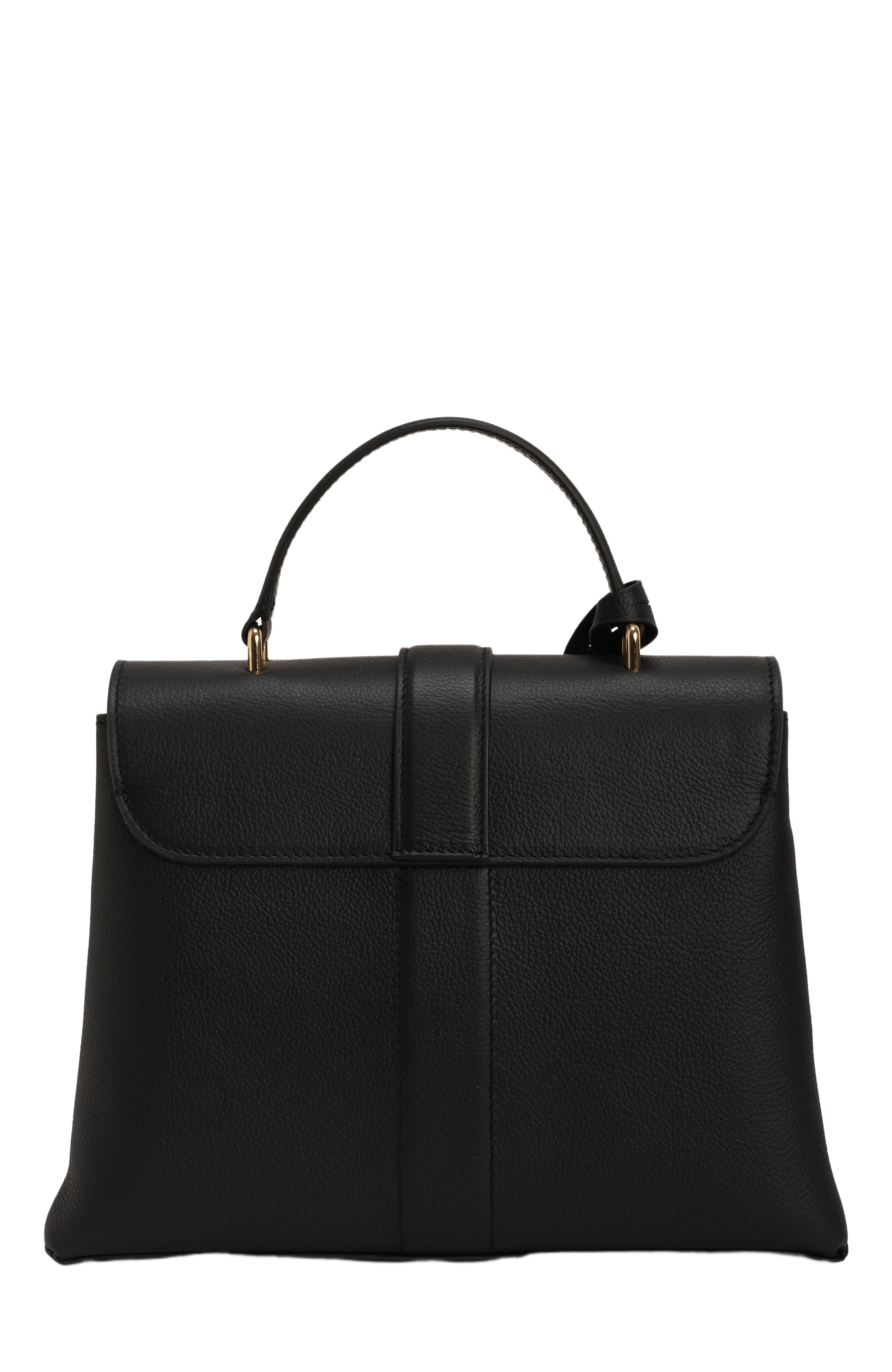 GORSKI Leather Bag with Crossbody Strap, Alternate, color, 