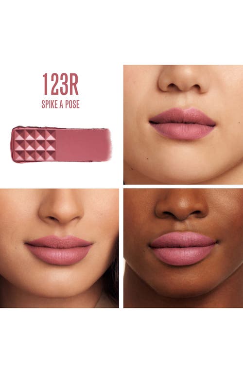 Valentino Spike  Buttery Matte Refillable Lipstick Trio $150 Value