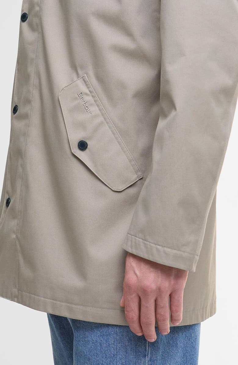Barbour Chelsea Waterproof Jacket, Alternate, color, Washed Stone