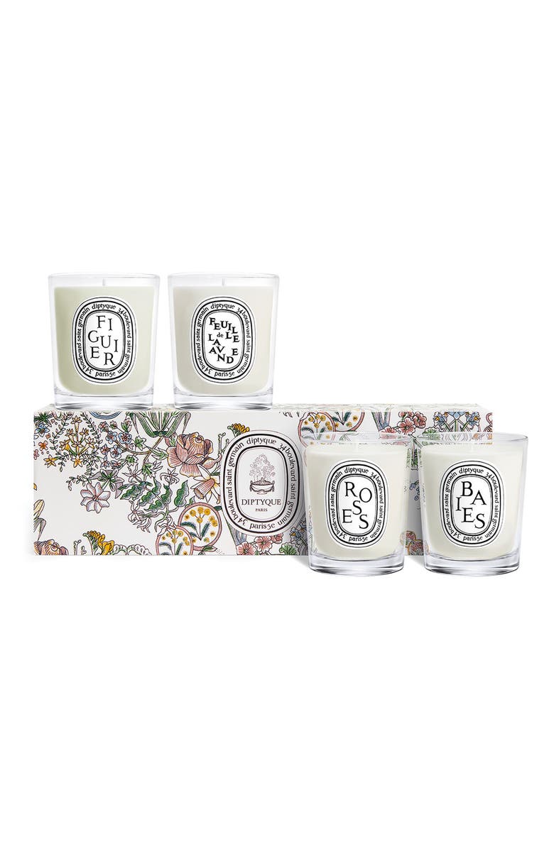 Diptyque 4-Piece Candle Gift Set (Nordstrom Exclusive) $180 Value, Main, color,