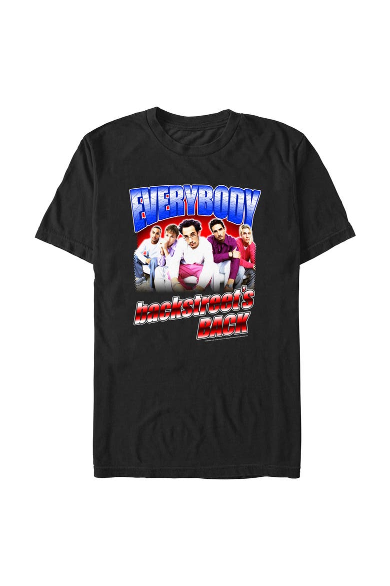 Men's Backstreet Boys Everybody Backstreet's Back Graphic T-Shirt, Main, color, Black