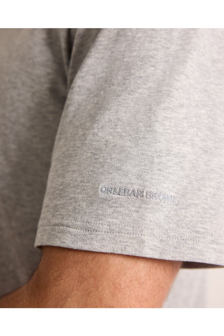 Ob Standard Easy Fit Interlock Cotton Jersey T-Shirt, Alternate, color, GREY MELANGE