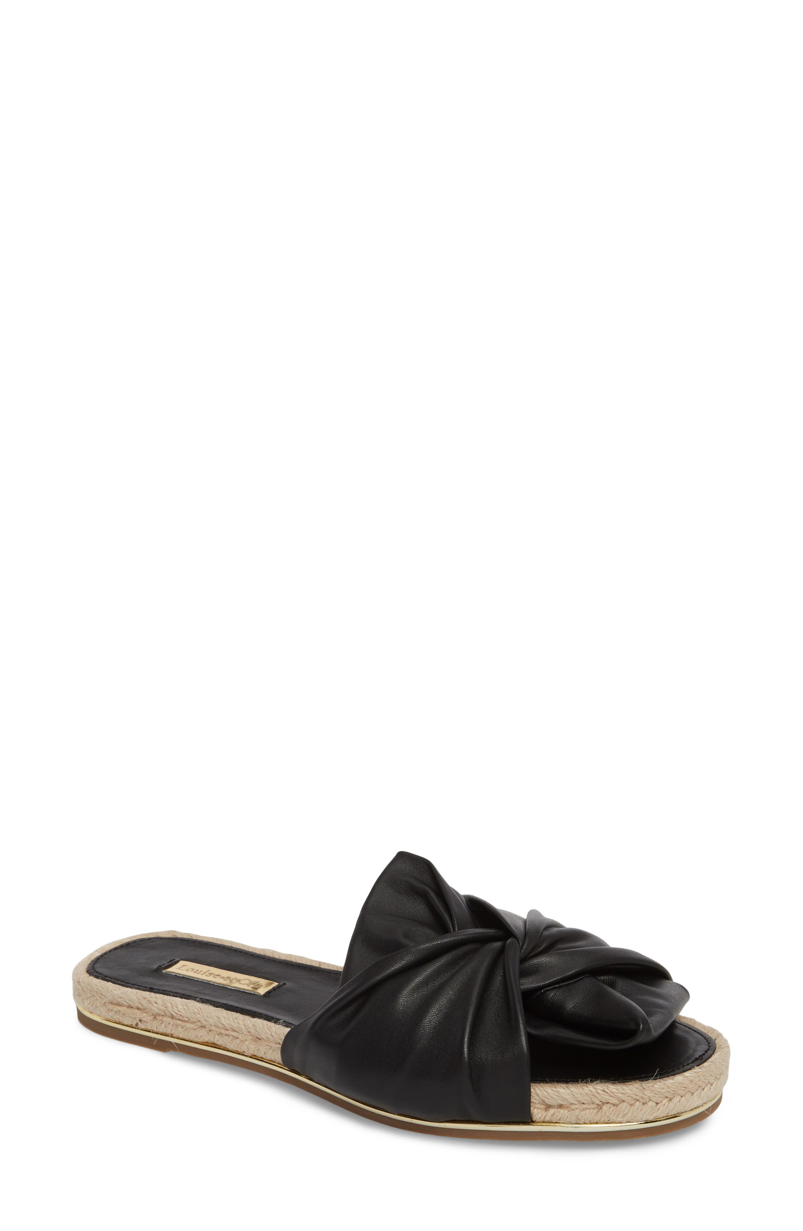 Louise et Cie Camille Espadrille Slide Sandal, Main, color, 
