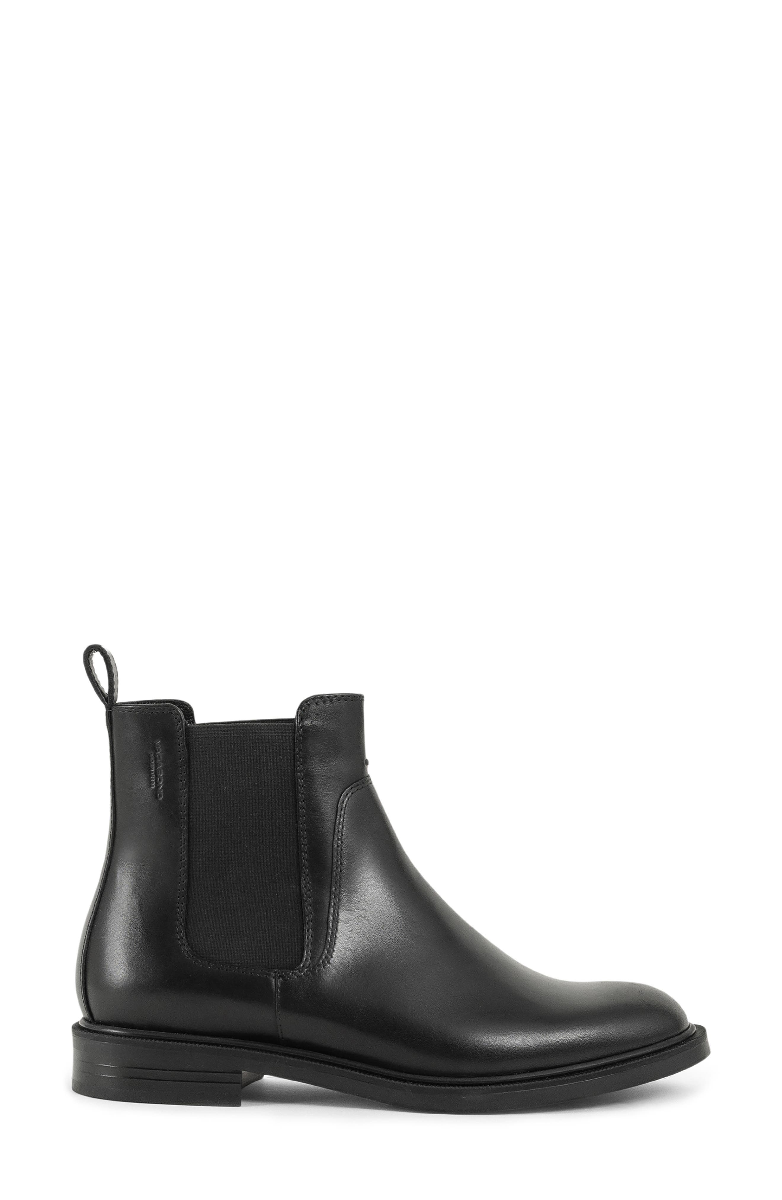Vagabond Shoemakers Amina Chelsea Boot, Alternate, color, Black