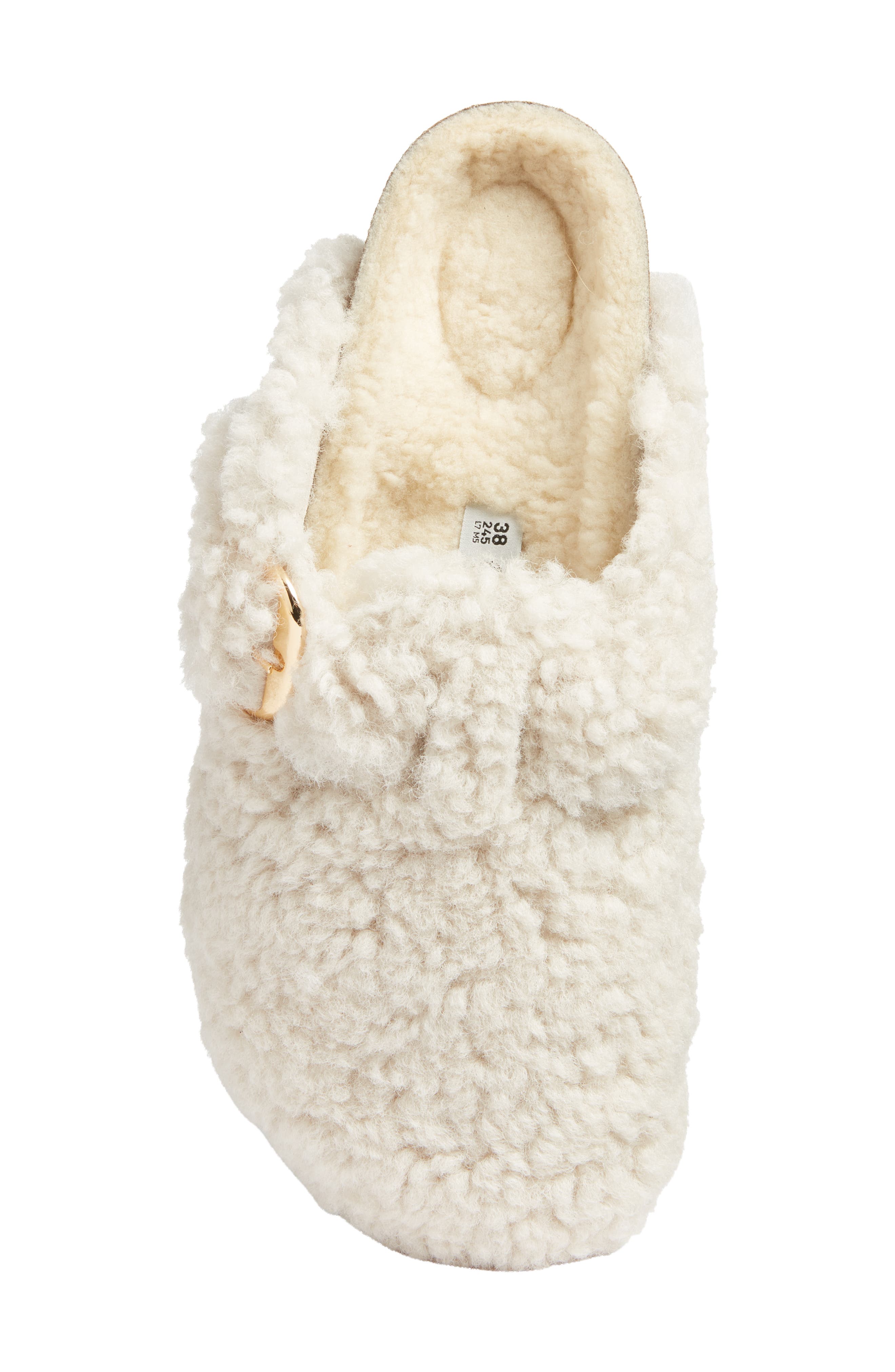 Birkenstock Boston Genuine Shearling Clog, Alternate, color, 