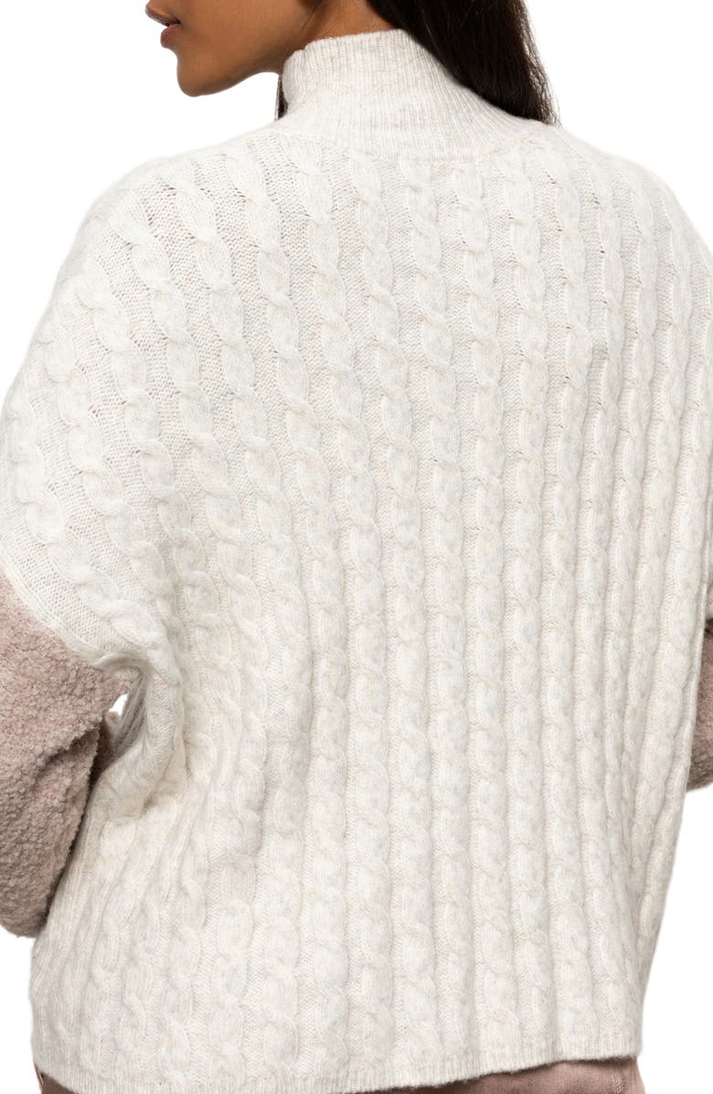 Sanctuary Mixed Media Sweater, Alternate, color,