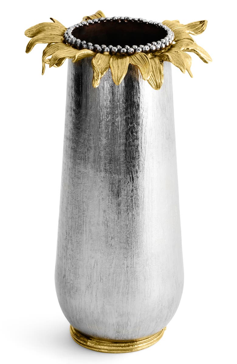 Michael Aram Sunflower Medium Vase, Main, color, 