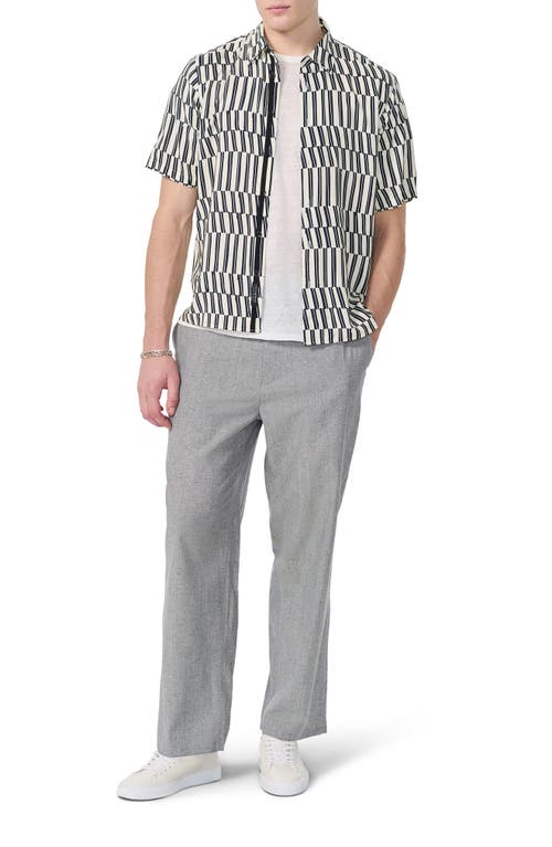 Rag & Bone Dalton Print Short Sleeve Button-up Shirt