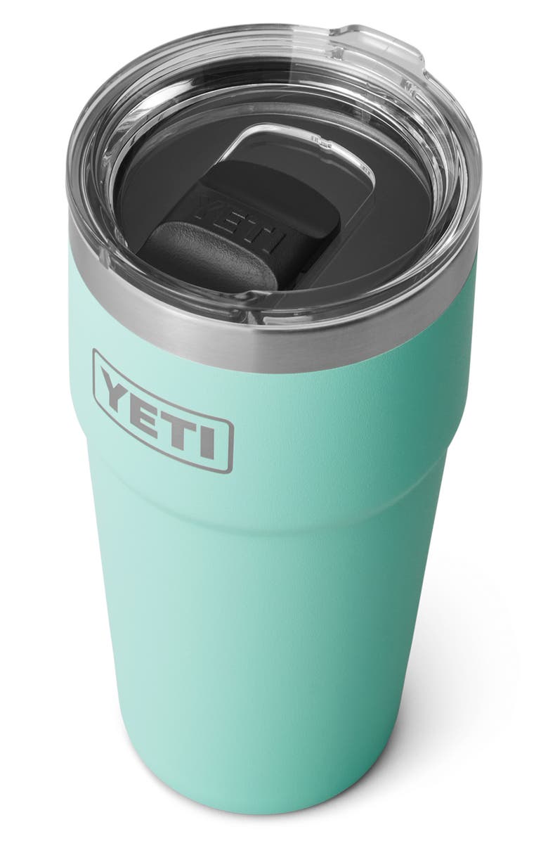 YETI Rambler 20-Ounce Stackable Cup, Alternate, color, Seafoam