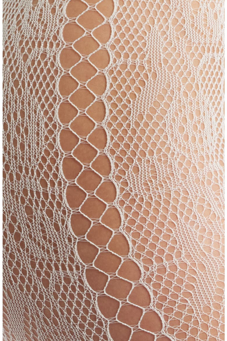 Venom Sheer Tights, Alternate, color, WHITE